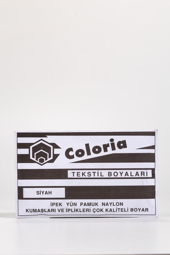 Siyah Kumaş Boya Kg.