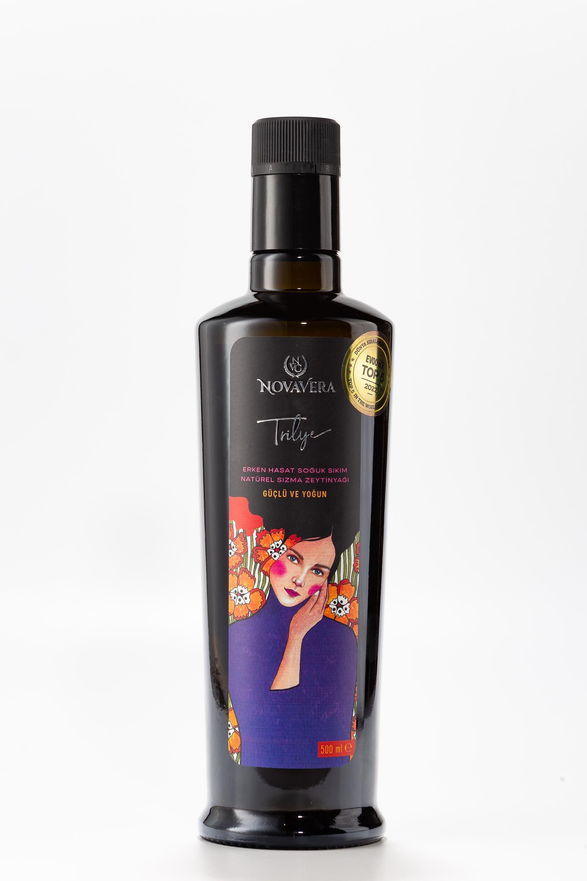 Trilye İlk Hasat Filtresiz Zeytinyağı 0,5 Lt.