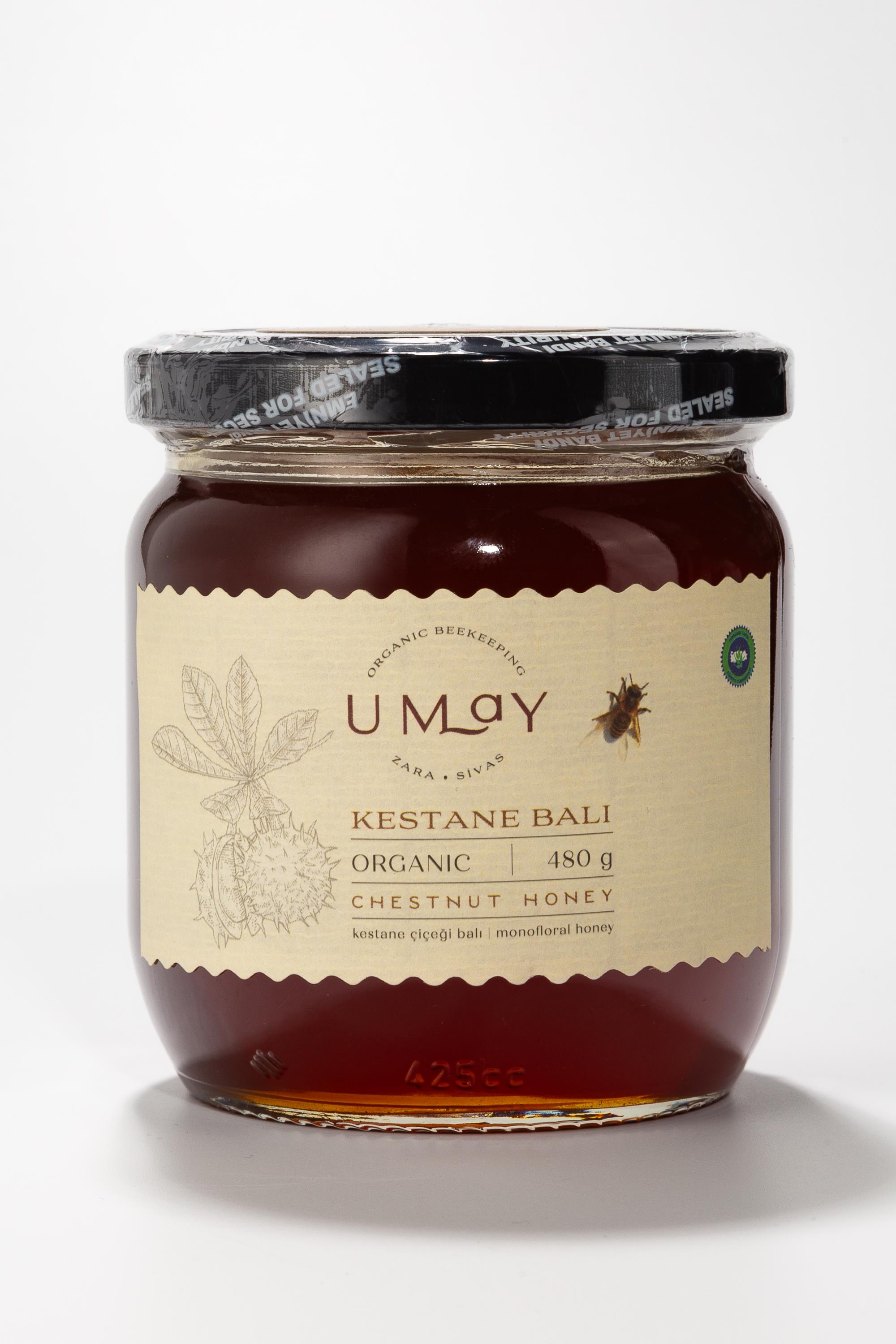 UMAY ORGANİK KESTANE BALI 480 GR.