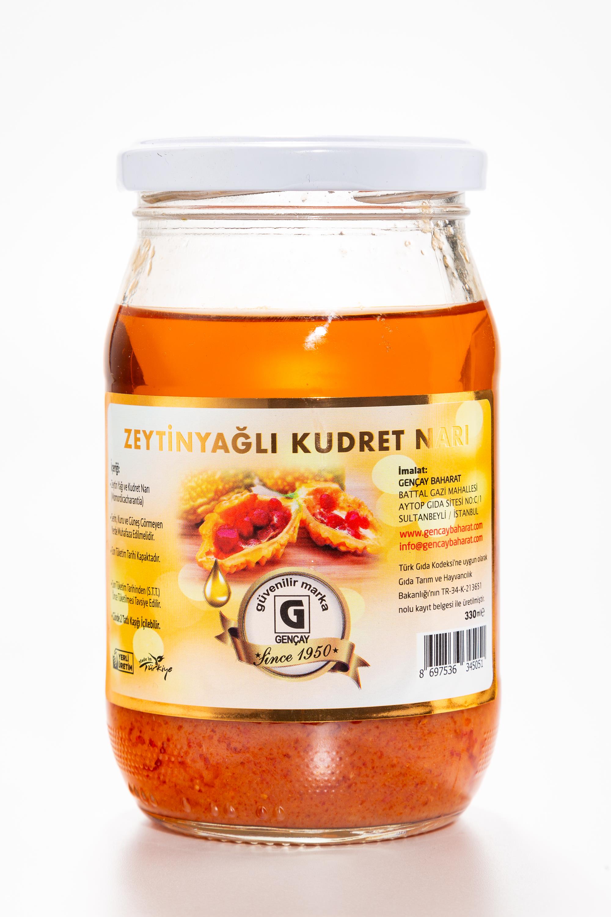 ZEYTİNYAĞLI KUDRET NARI 330 CC. GENÇAY