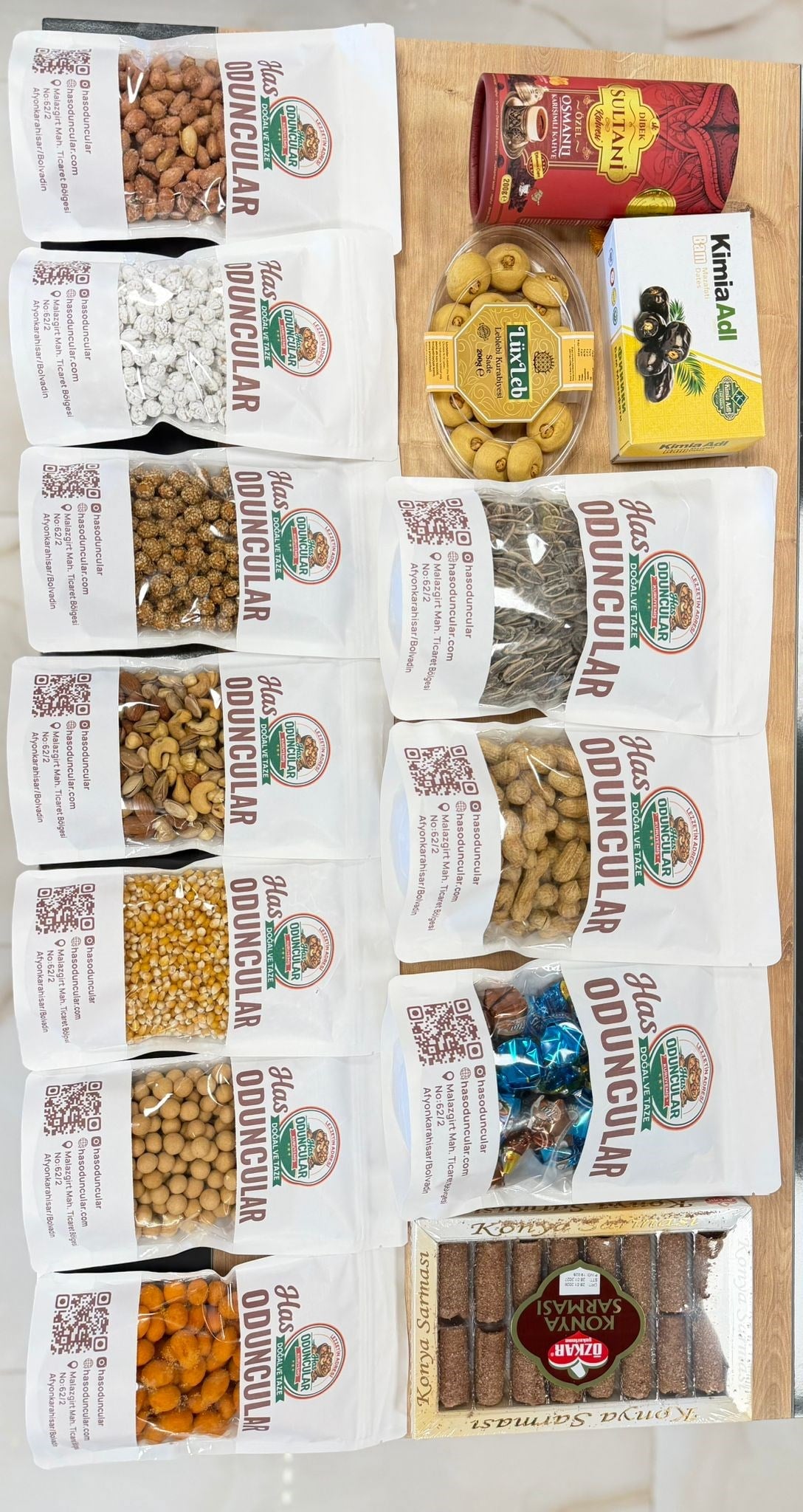Lezzetino Doğal Enerji Paketi - 1000 Gr