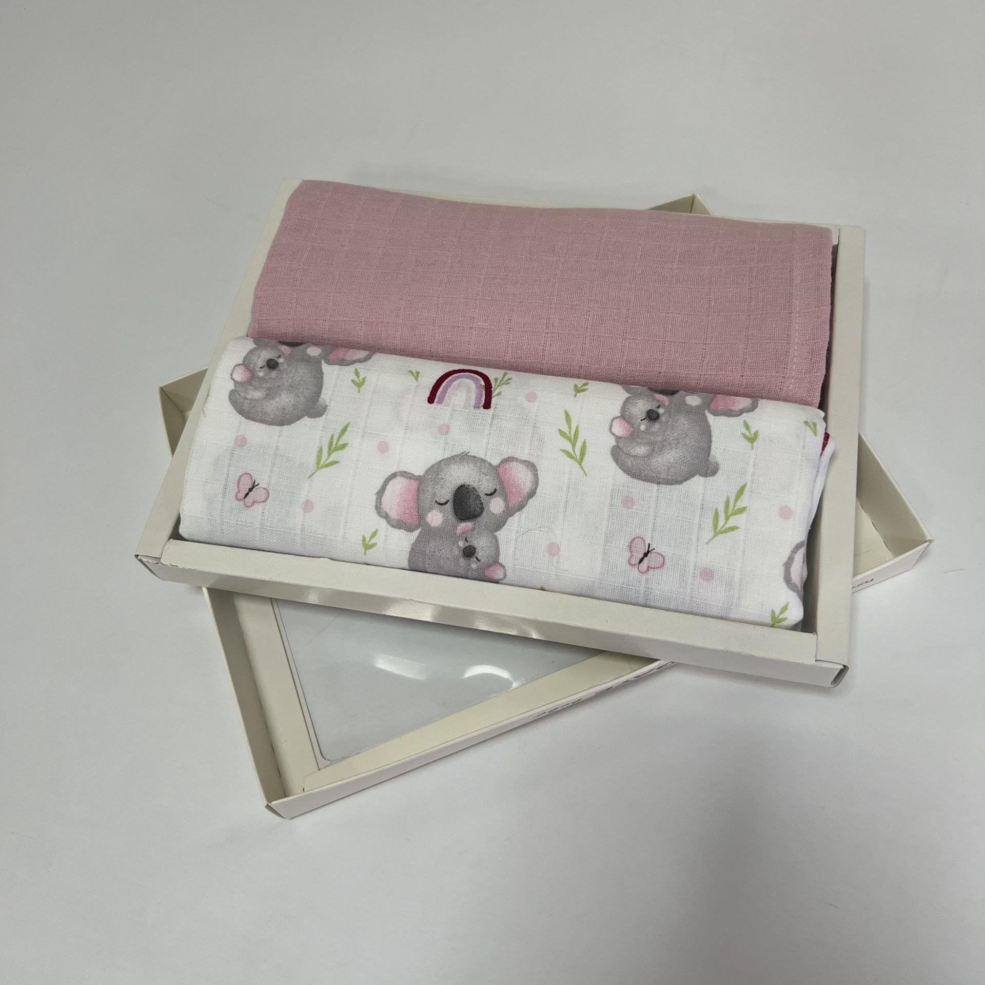 Çok amaçlı Müslin örtü 2’li paket 85*95 cm