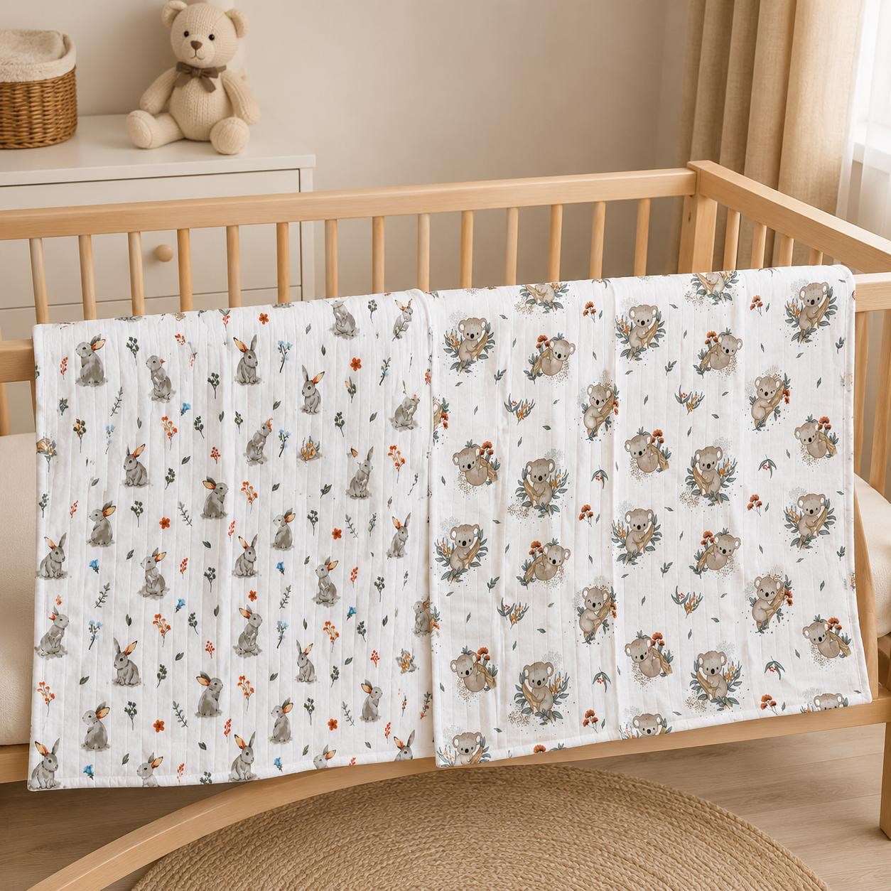Tavşan/Koala İkili Müslin Kundak Seti