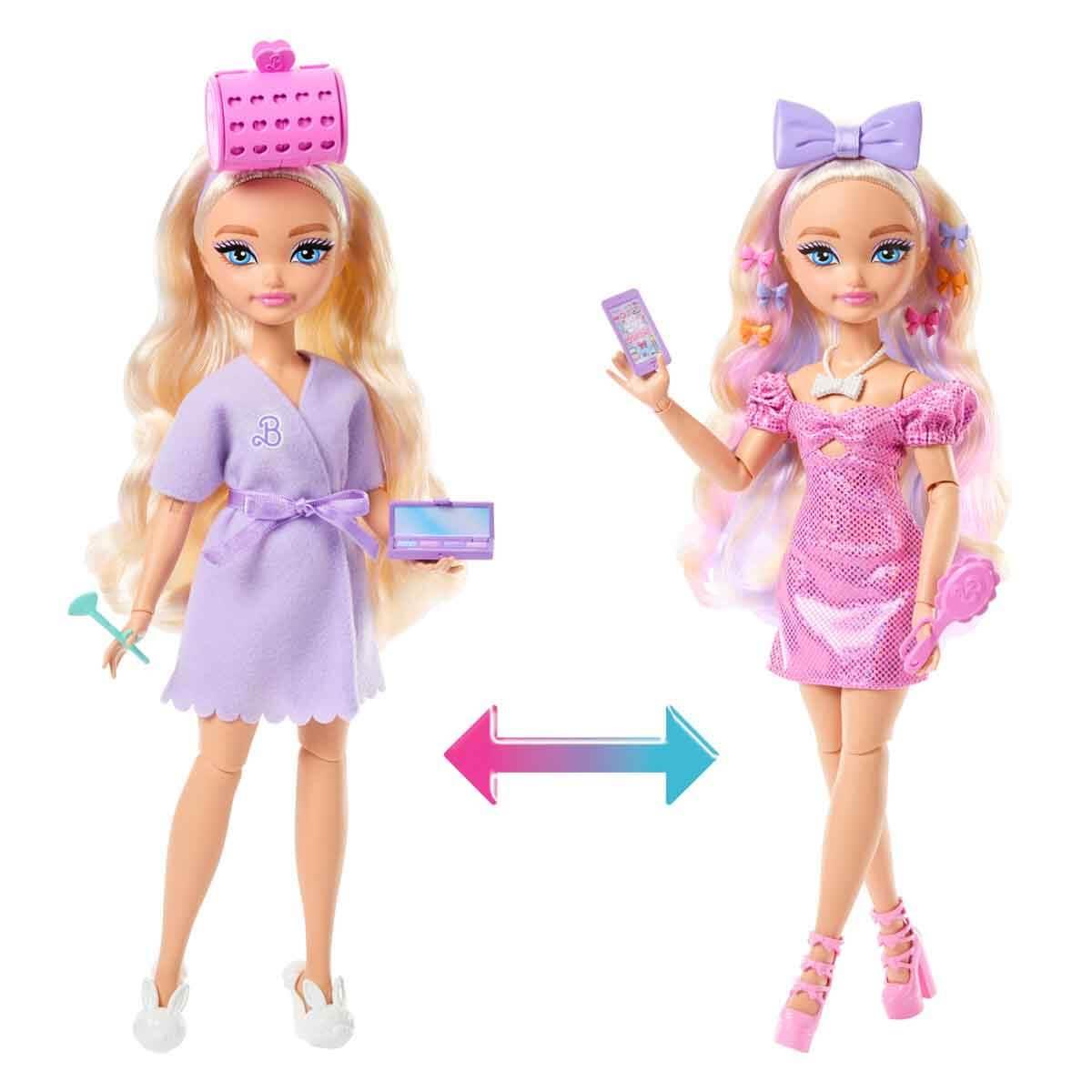 Barbie Dream Besties Barbie ile Hazırlan Malibu Bebek ve Aksesuarları JGG38