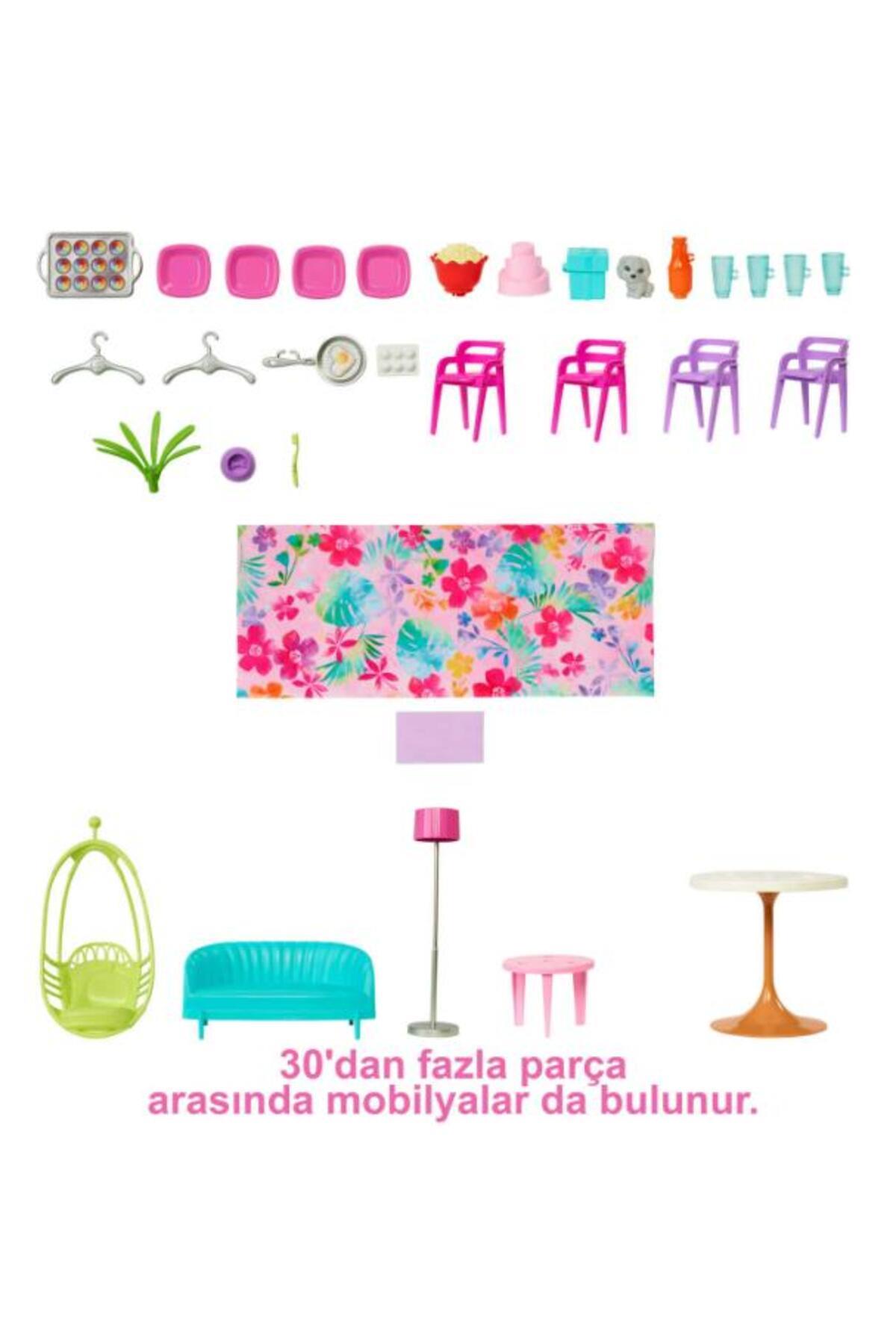 Barbie Tatil Evi Oyun Seti HCD50
