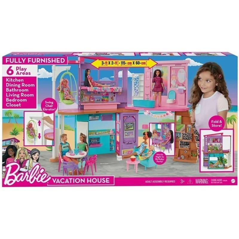 Barbie Tatil Evi Oyun Seti HCD50