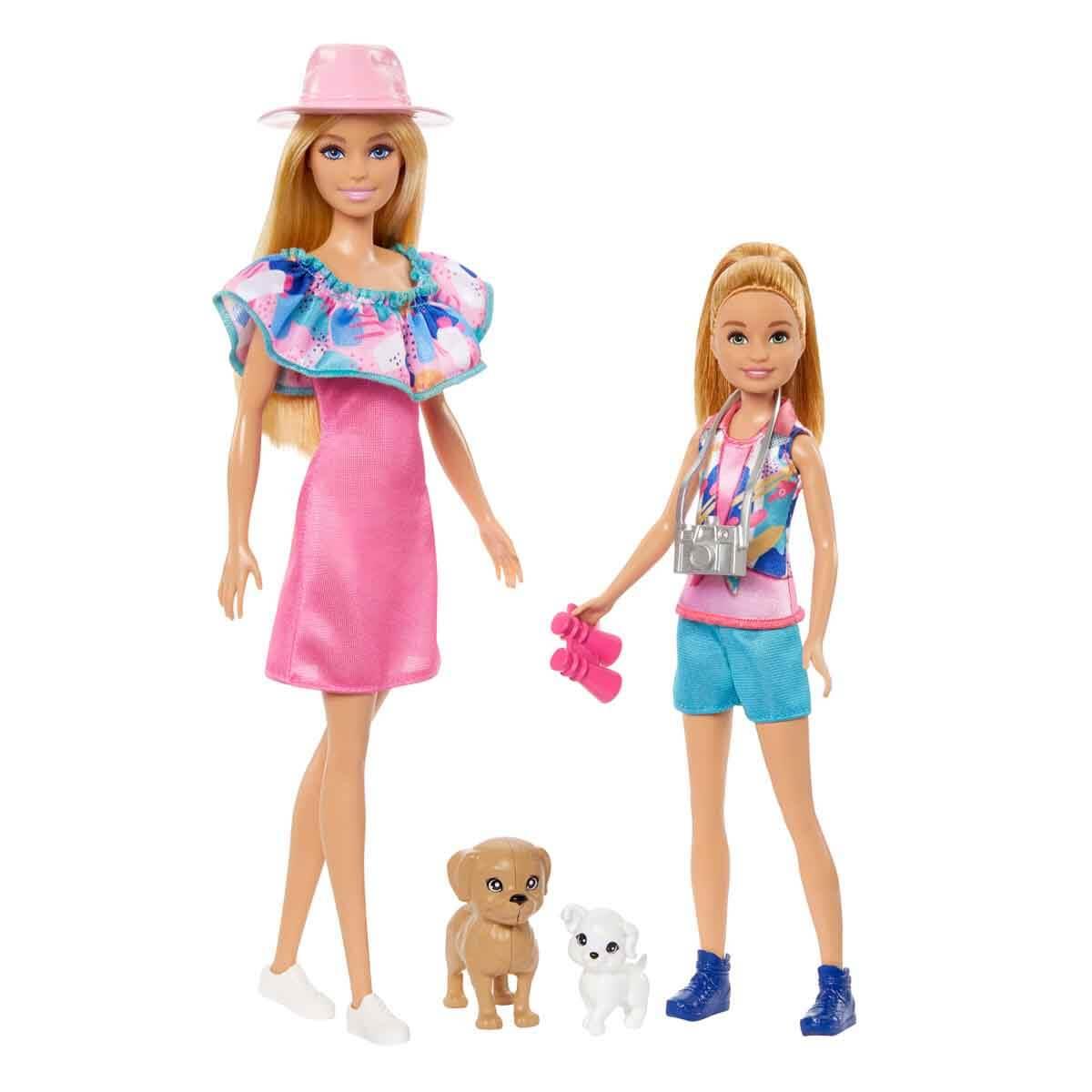 Barbie ve Stacie Kız Kardeşler 2li Paket HRM09