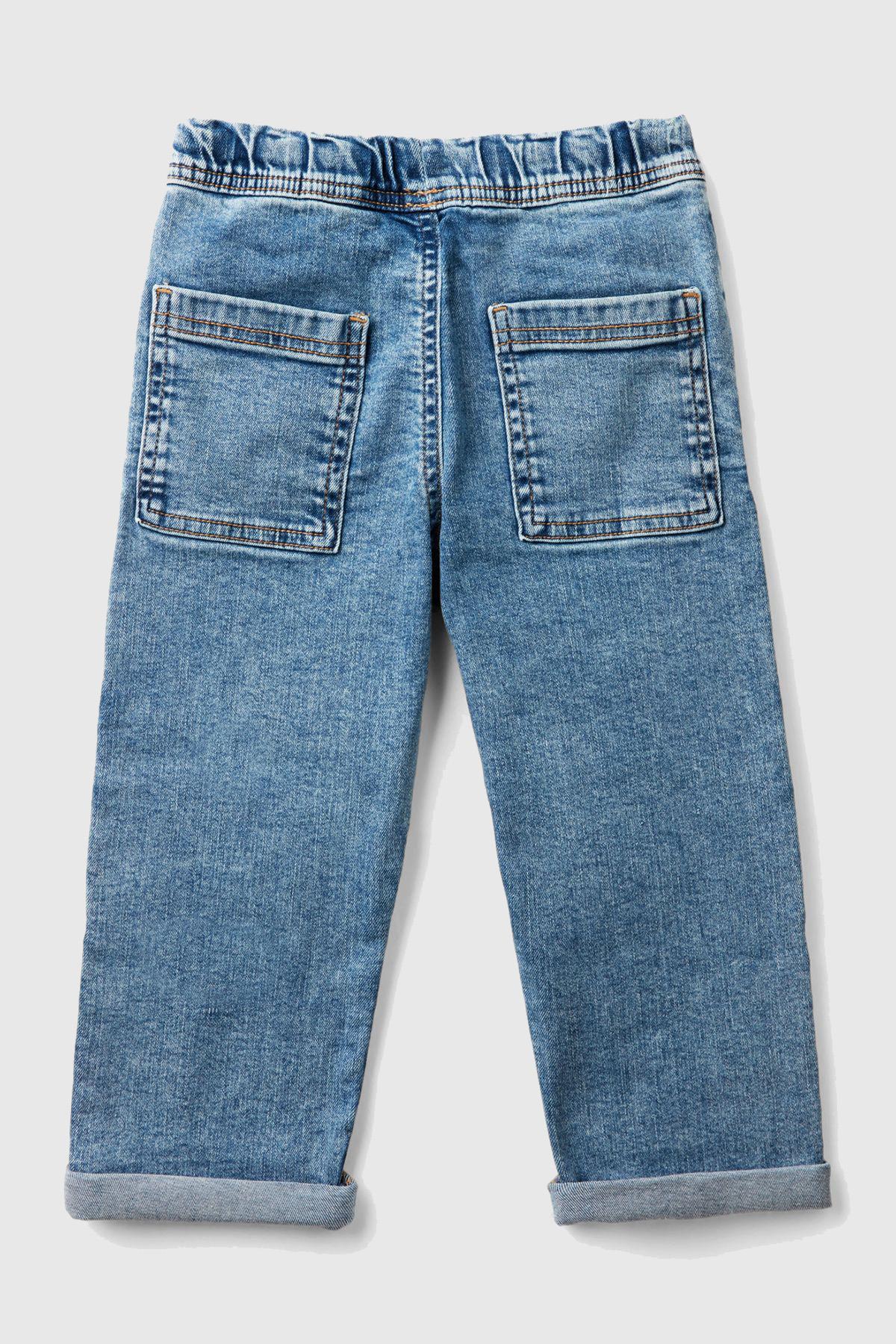 United Colors Of Benetton Erkek Bebek Denim Pantolon F01W