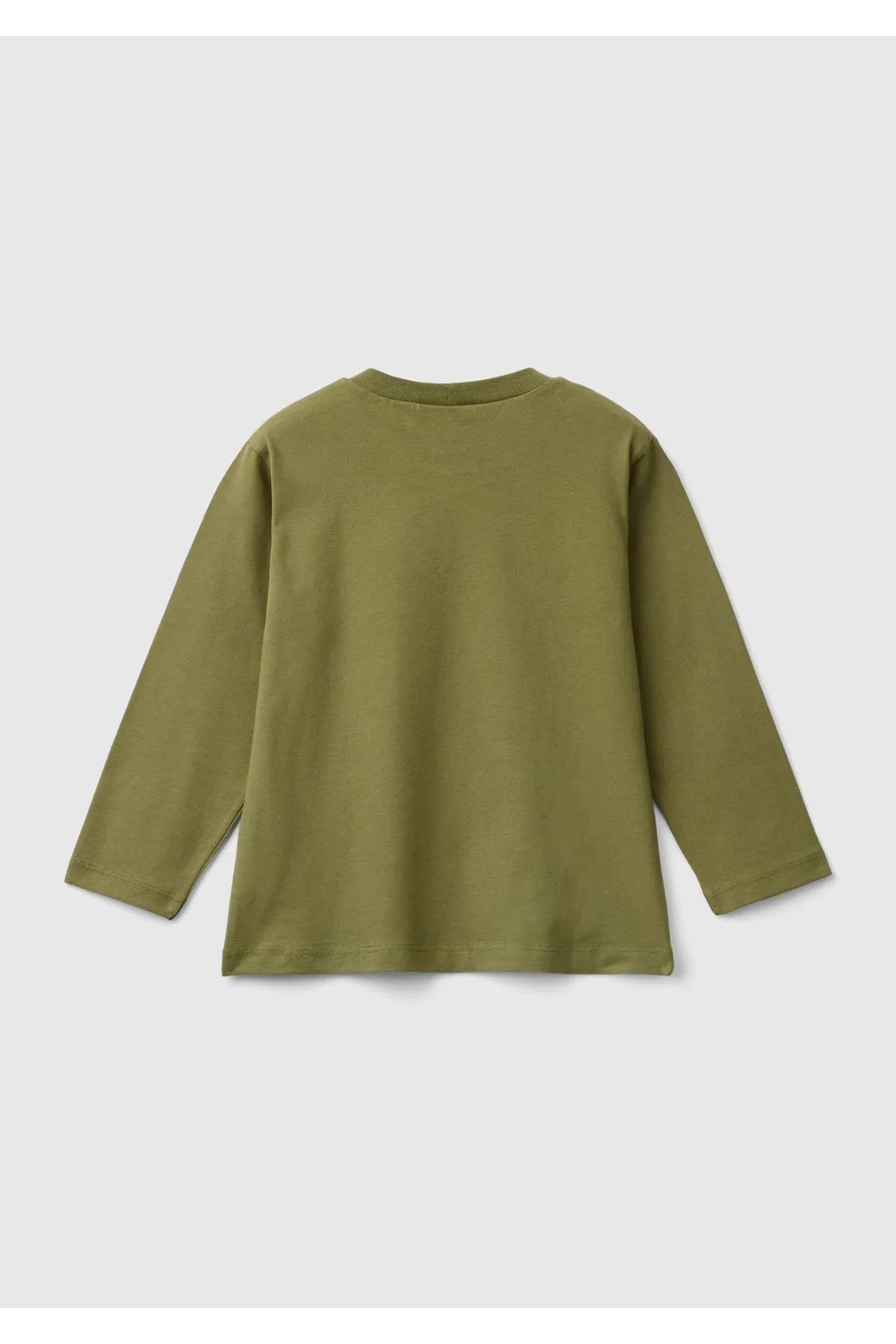 United Colors Of Benetton Erkek Bebek Uzun Kol Tshirt 10H9