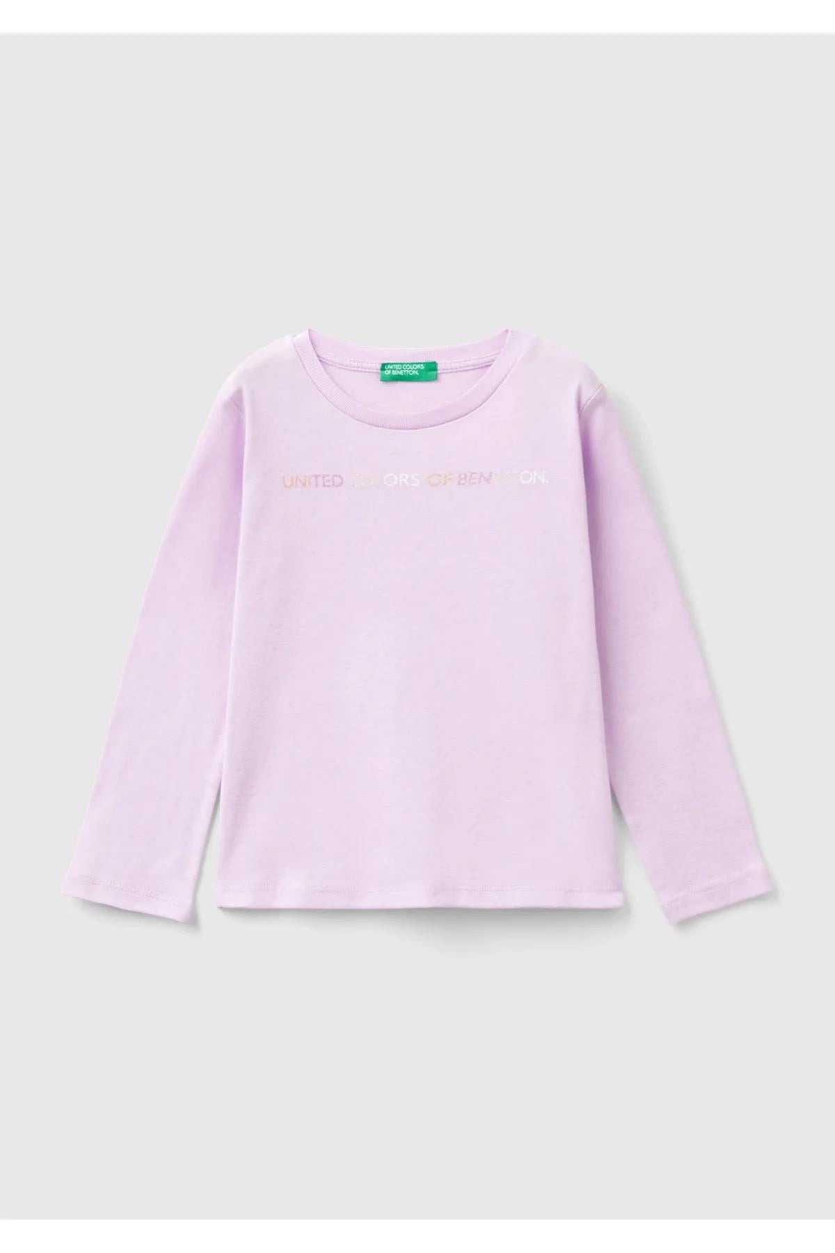 United Colors Of Benetton Kız Bebek Uzun Kol Tshirt 10F7