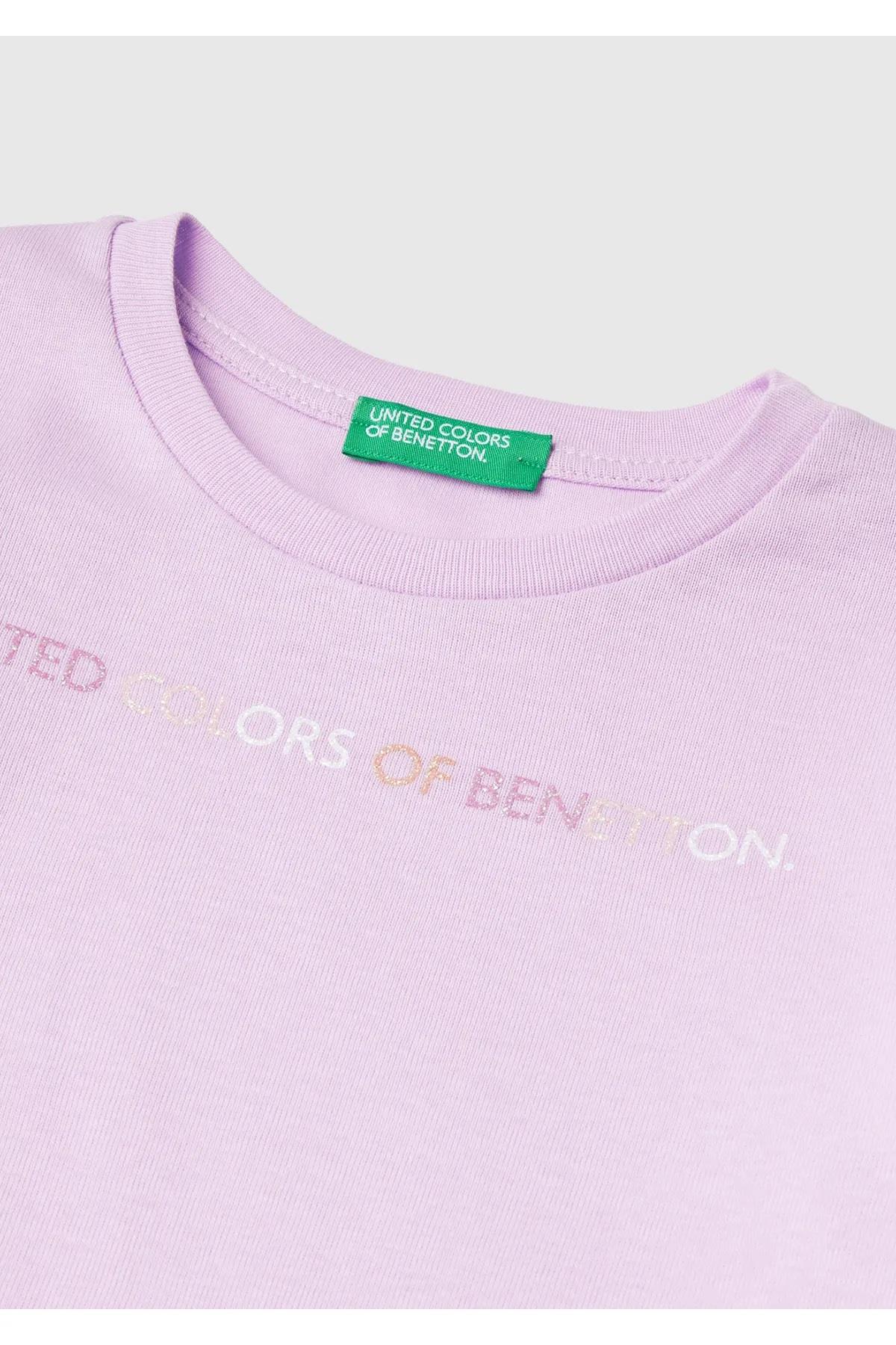 United Colors Of Benetton Kız Bebek Uzun Kol Tshirt 10F7