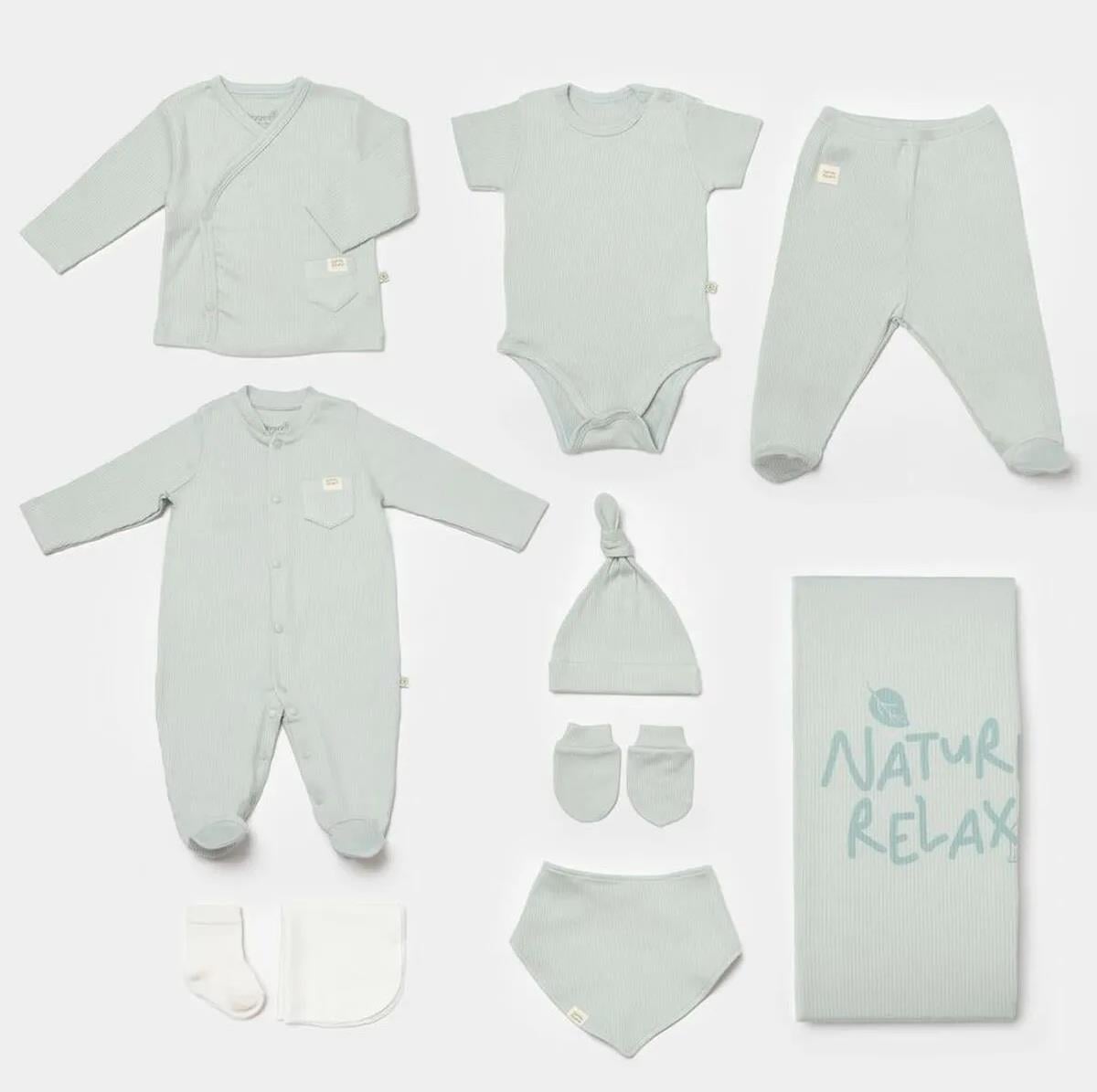 Bibaby Natural Relax 10'lu Hastane Çıkış Seti 63236