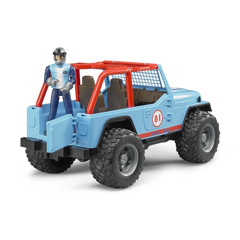 Bruder Jeep Cross Safari Aracı Pilotlu  BR02541