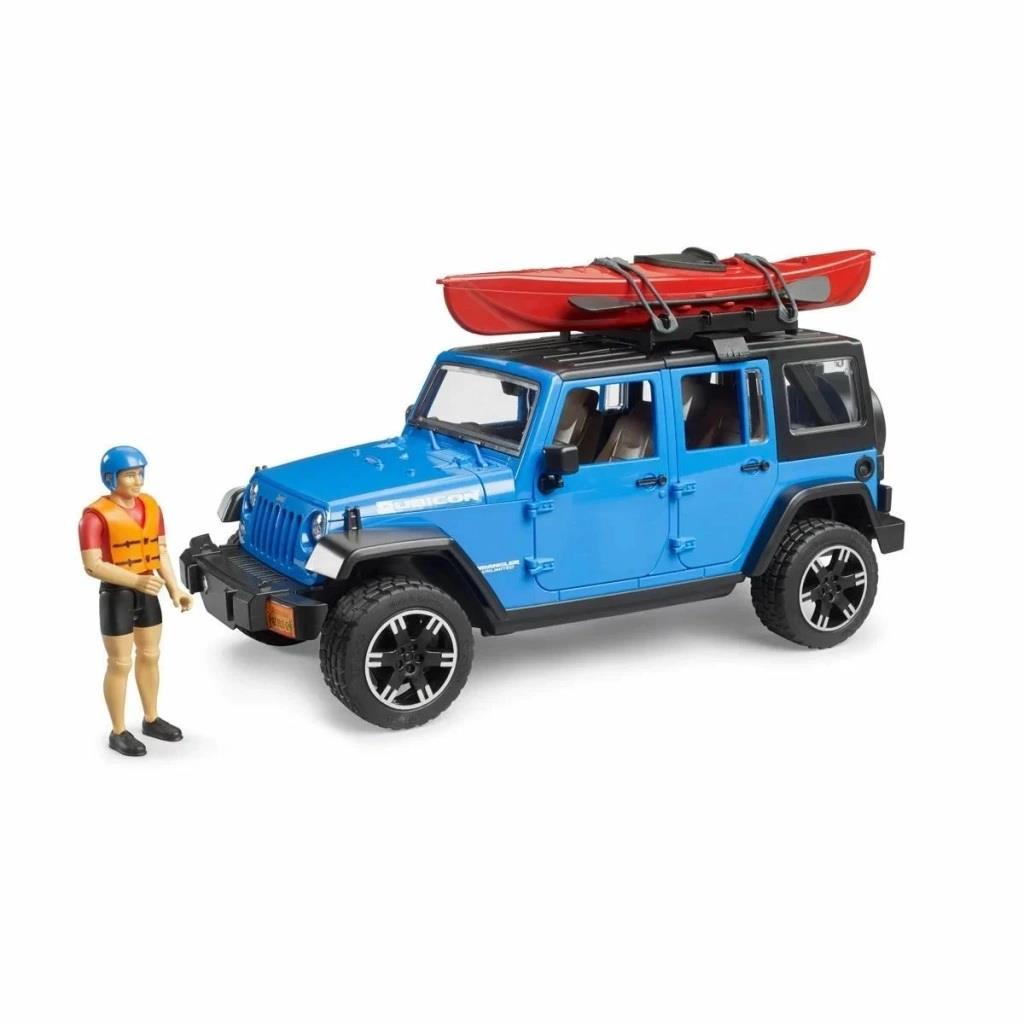 Bruder Jeep Wrangler U. Rubicon, Kano ve Sürücü BR02529