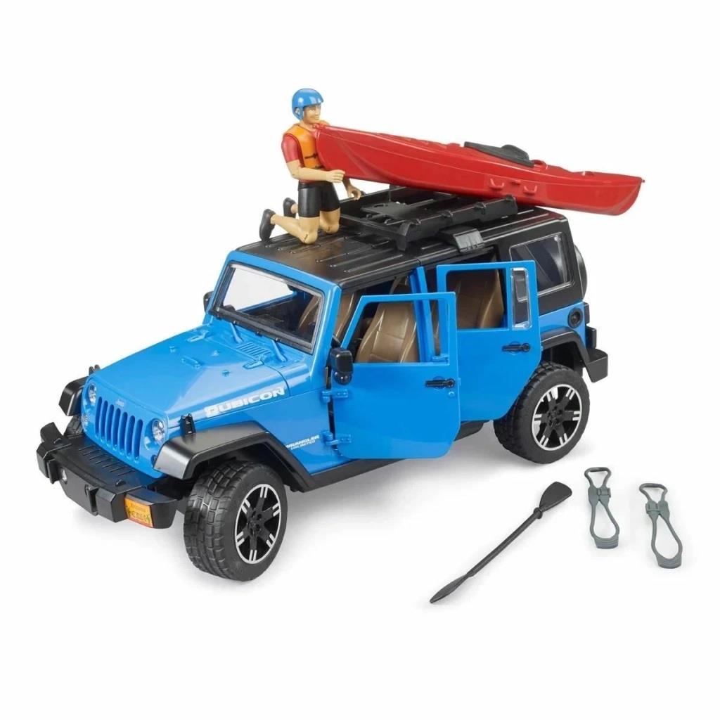 Bruder Jeep Wrangler U. Rubicon, Kano ve Sürücü BR02529