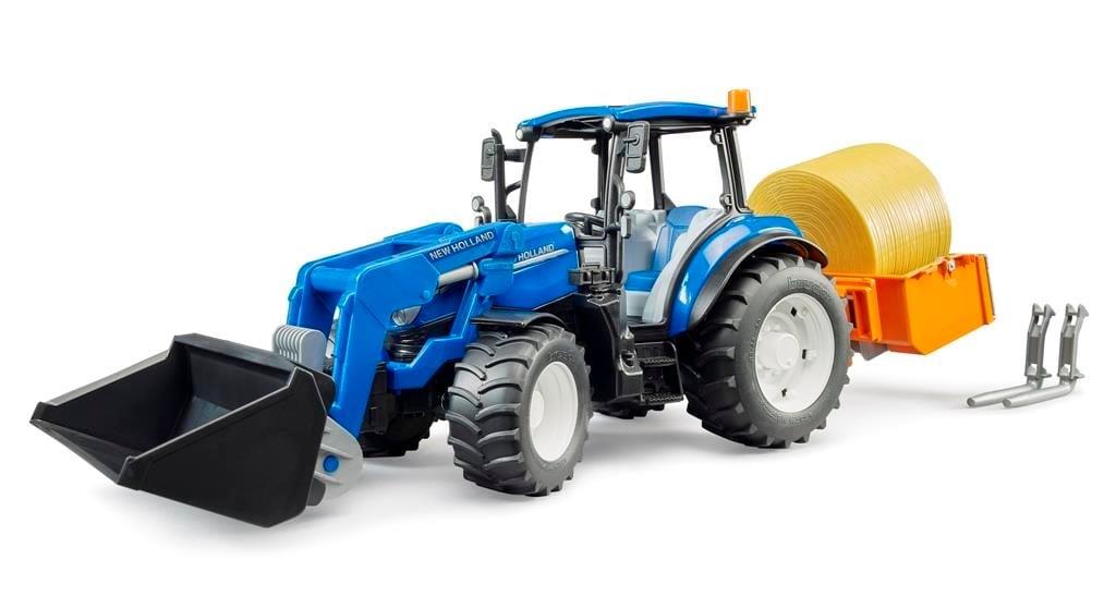 Bruder New Holland T5 120 Kepçeli Ataşman Setli 2187