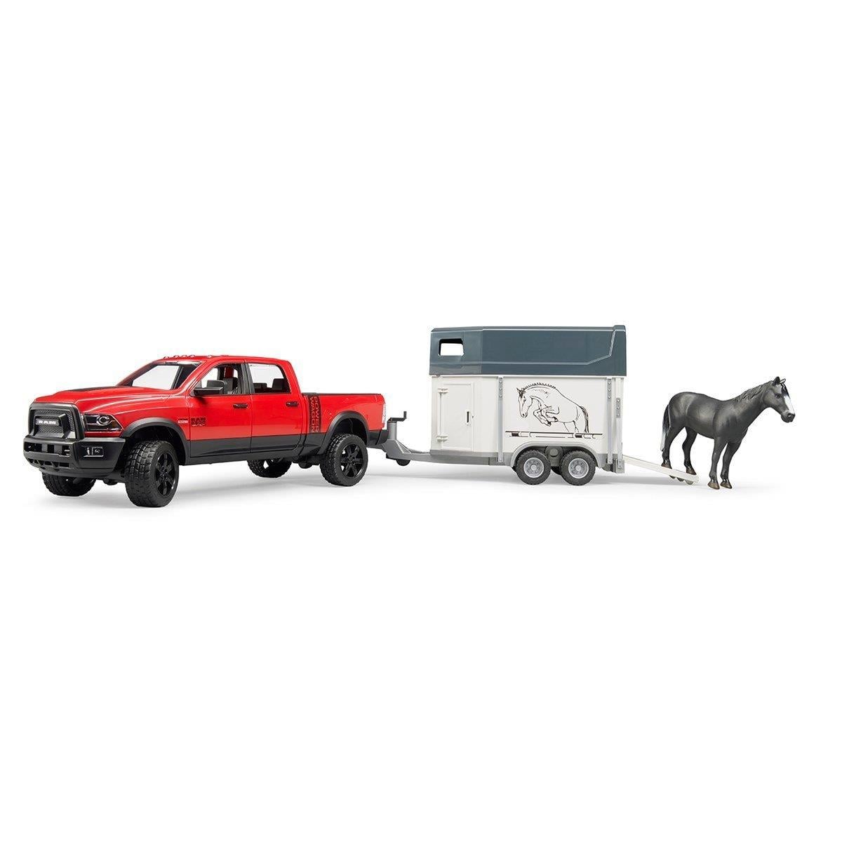 Bruder Ram 2500 Pickup ve At Nakil Römorku 02501