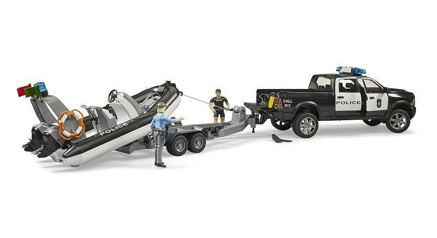 Bruder Ram 2500 Polis Römork Zoydak 2 Figur 2507