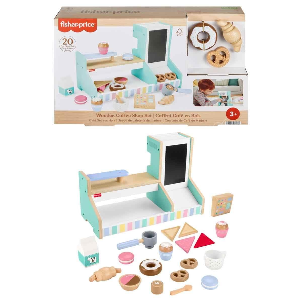 Fisher Price Ahşap Kafe Seti HXV22
