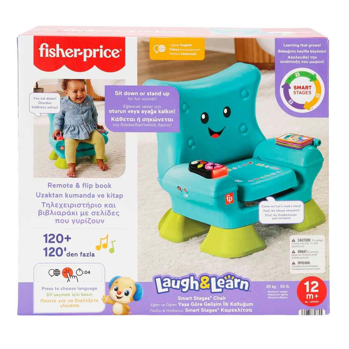 Fisher Price Eğlen ve Öğren Yaşa Göre Gelişim İlk Koltuğum JGK94