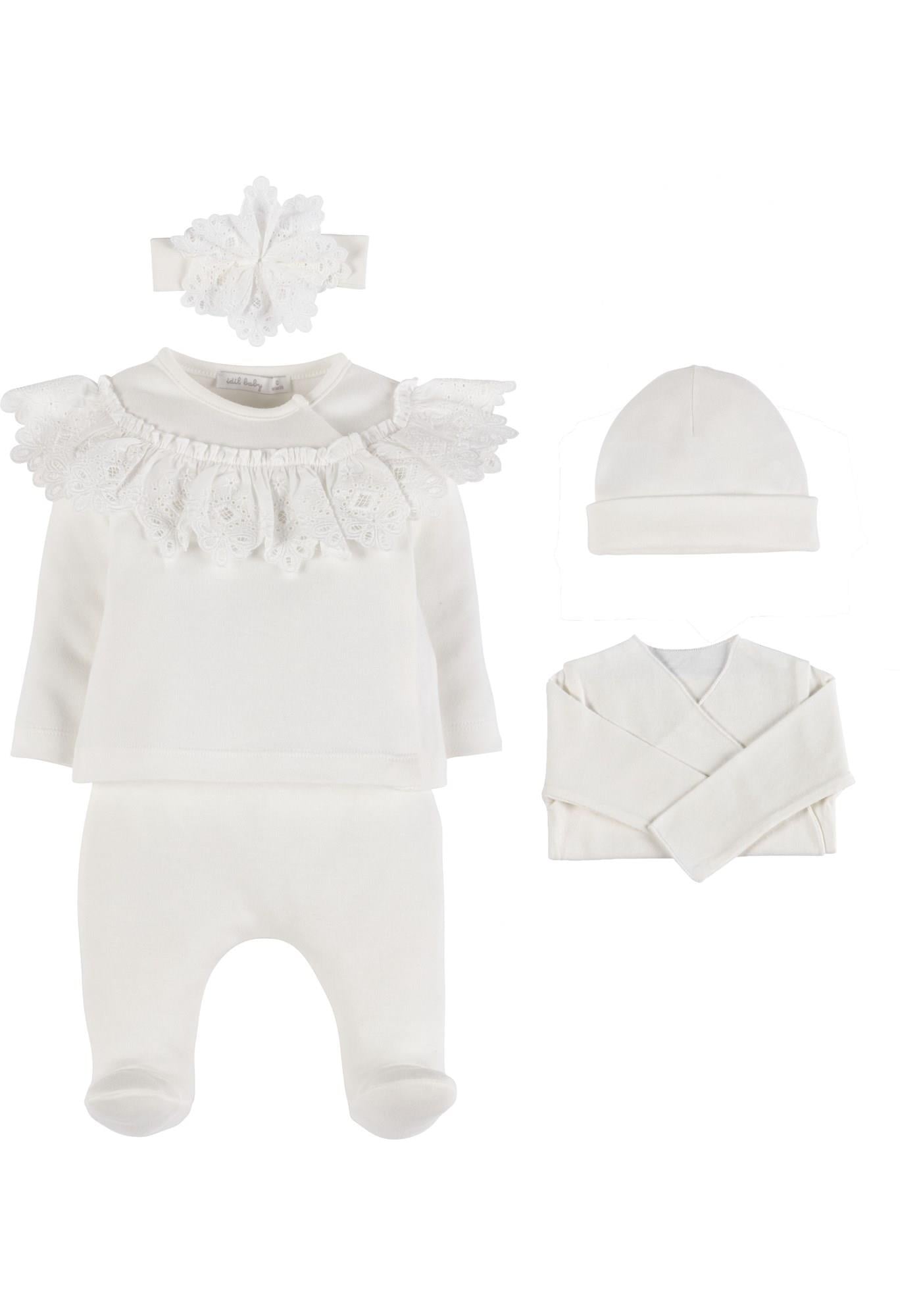 İdil Baby Bebek 5li Zıbın Takım 18538 0/3 Ay