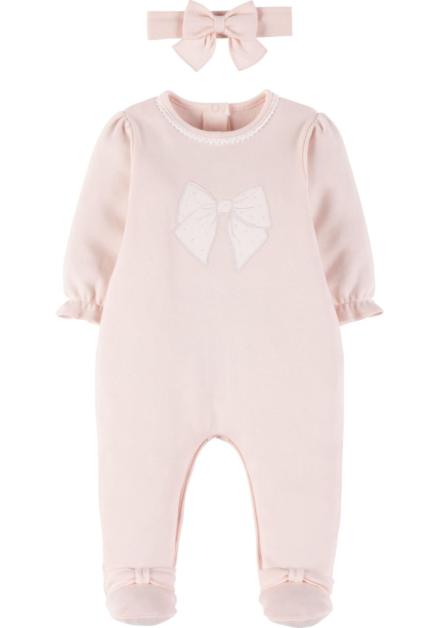 İdil Baby Saçbantlı Bebek Tulum 18713 0/3 Ay