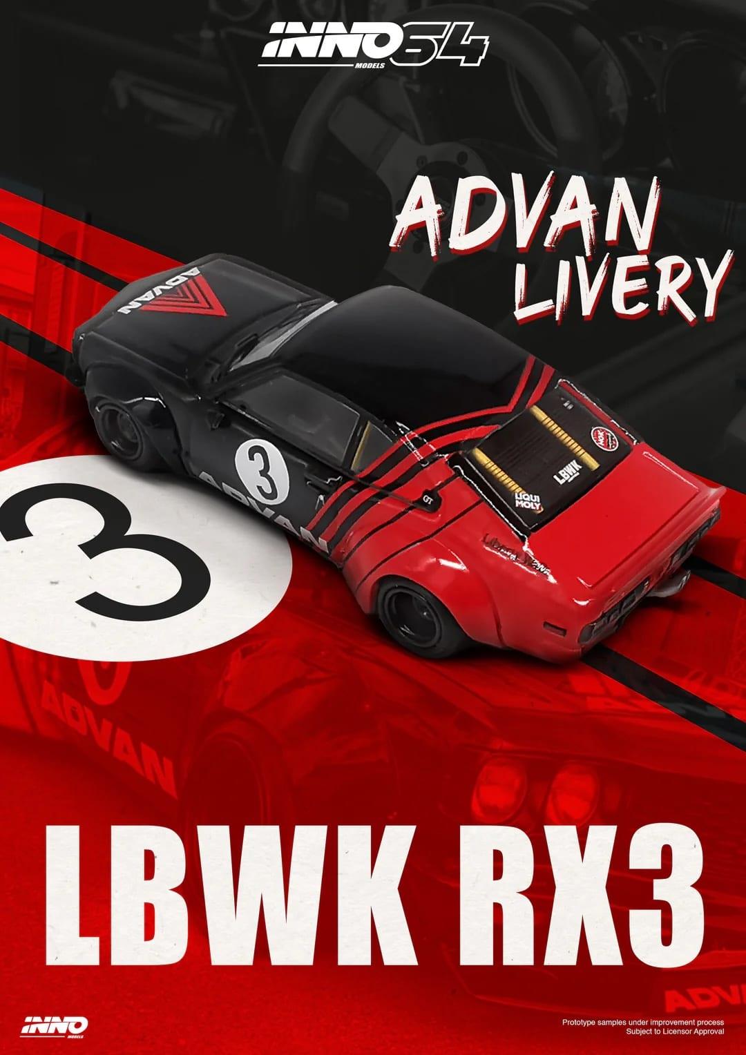 İnno 1/64 LBWK RX-3 Savanna