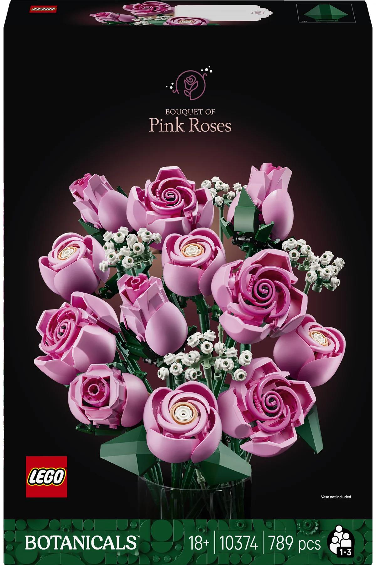 LEGO Botanicals Pembe Gül Buketi 10374