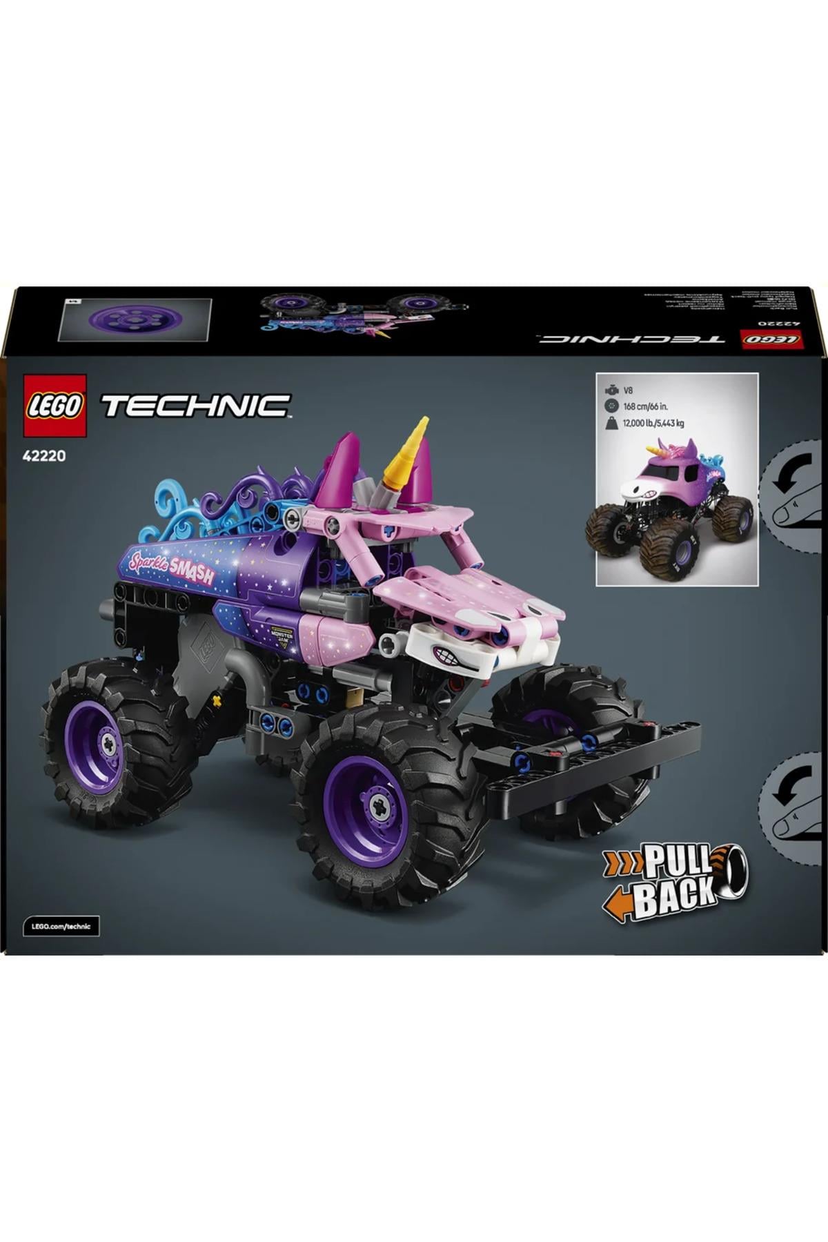 Lego Monster Jam Çek Bırak 42220