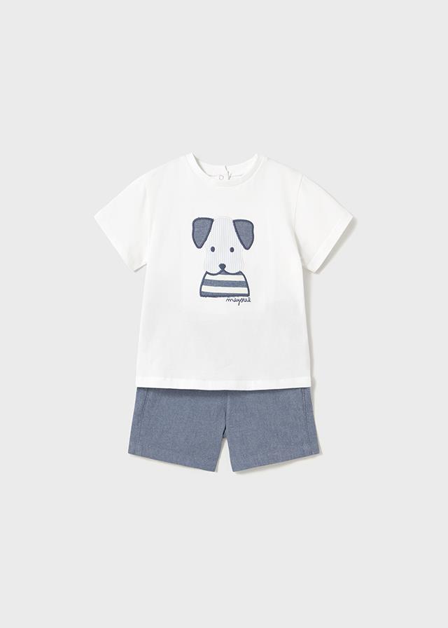 Mayoral Erkek Bebek Bermuda Takım 1252 6/48 Ay