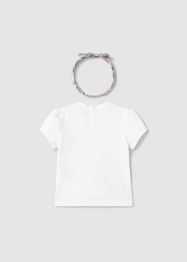 Mayoral Kız Bebek Tshirt Bandanalı 1044 6/48 Ay
