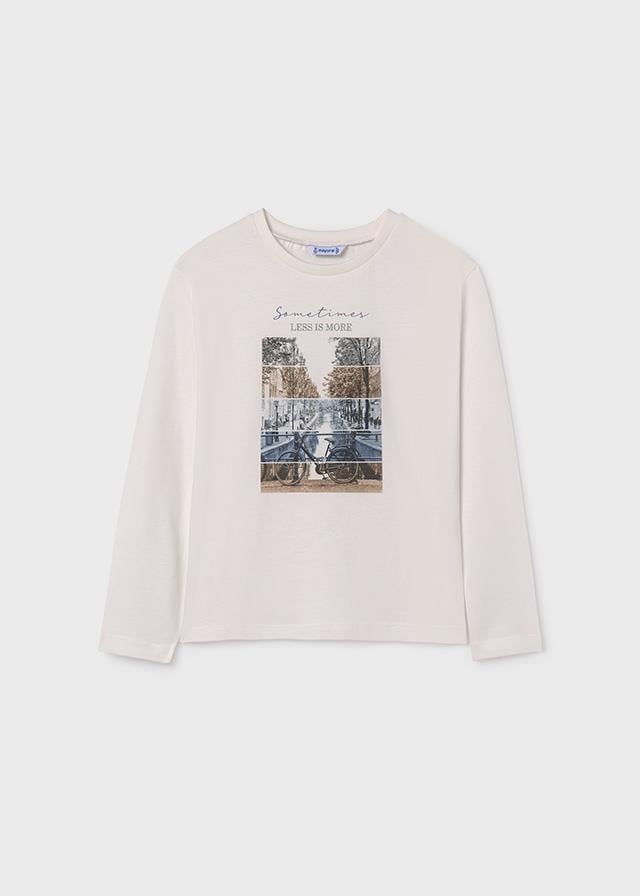 Mayoral Kız Çocuk Uzun Kol Tshirt 7009