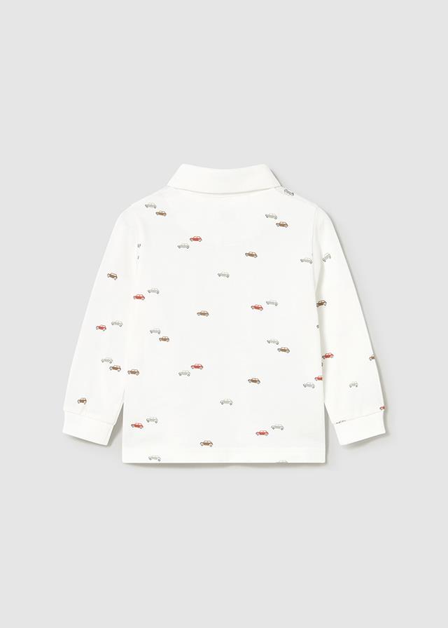 Mayoral Erkek Çocuk Polo Yaka Sweatshirt 1/4 Yaş 2102