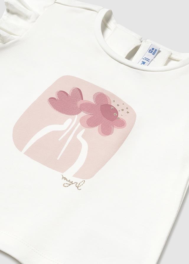 Mayoral Kız Bebek Tshirt 1042 6/48 Ay