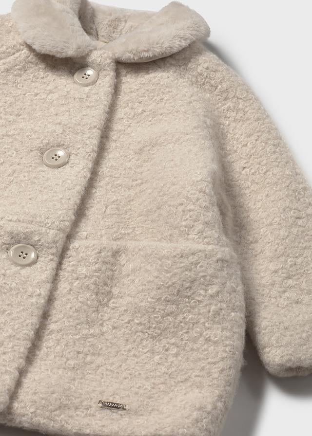 Mayoral Kız Çocuk Kürklü Mont 2432 1/4 Yaş