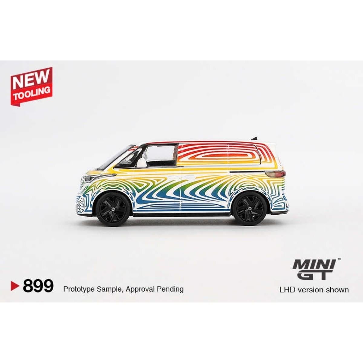 Mini GT 1/64 Volkswagen ID Buzz Prototype Rainbow MGT00899 GTIP(HSCODE): 9503.0010.1100