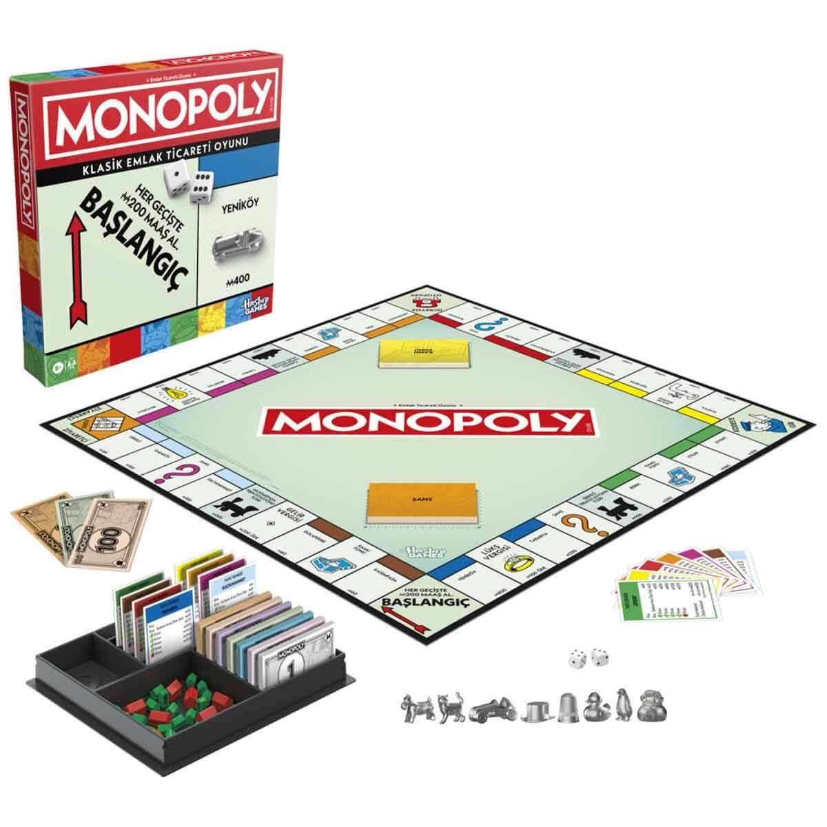 Monopoly Klasik Kutu Oyunu G0009