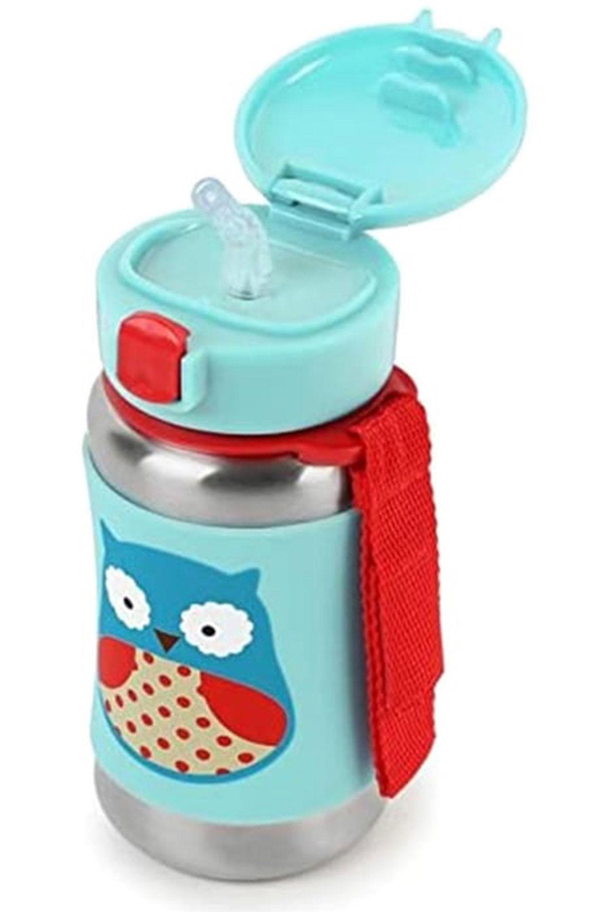 Skip Hop Paslanmaz Çelik Pipetli Suluk 2511