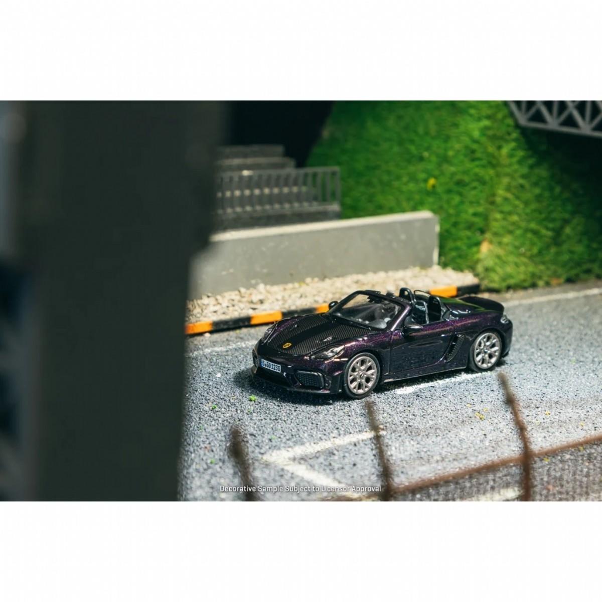 Tarmac 1/64 Porsche 718 Spyder RS Viola Metallic