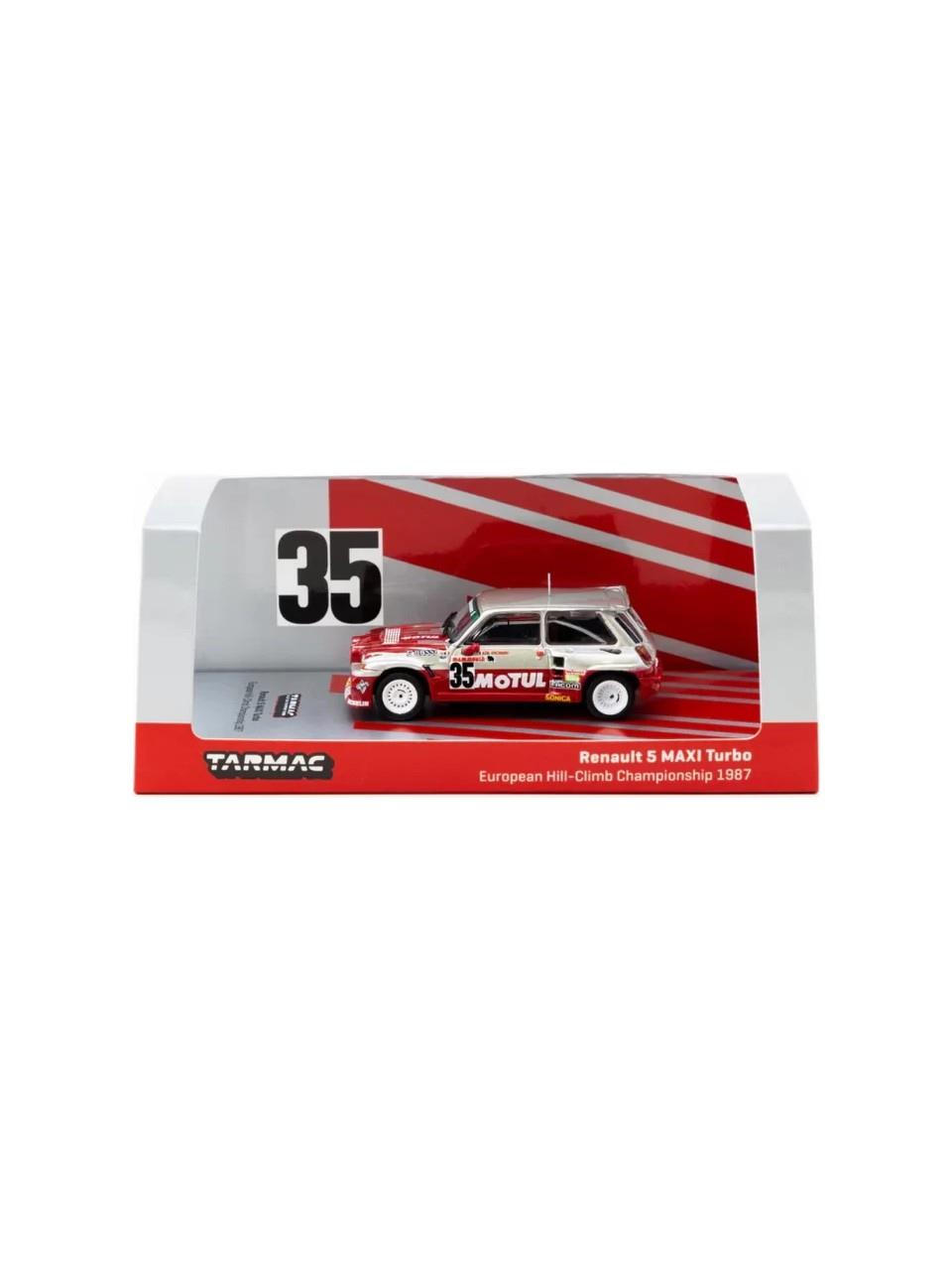Tarmac 1/64 Renault 5 MAXI Turbo European Hill T64-TL061-87EHC35