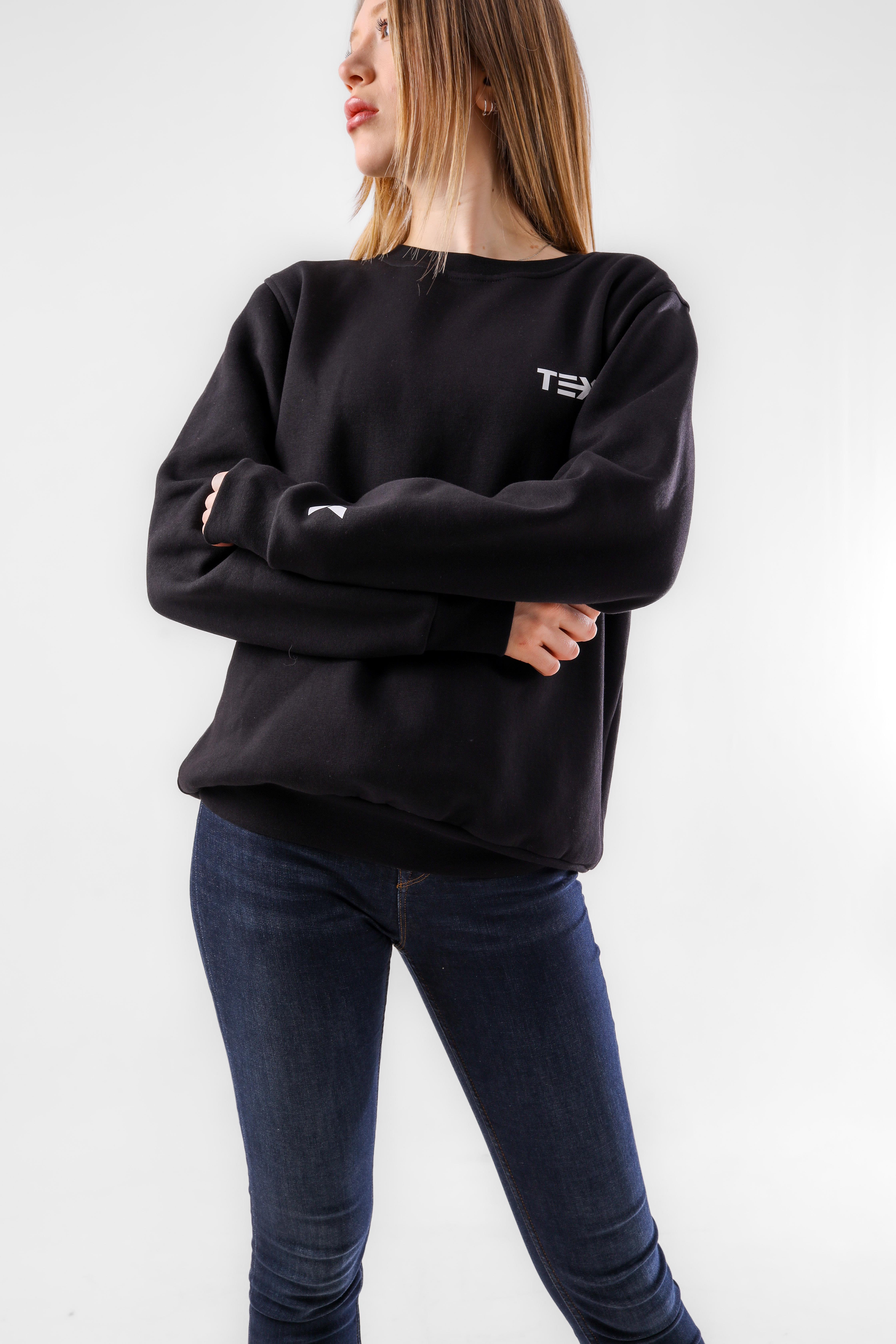 Texit Sand Black Unisex Sweat