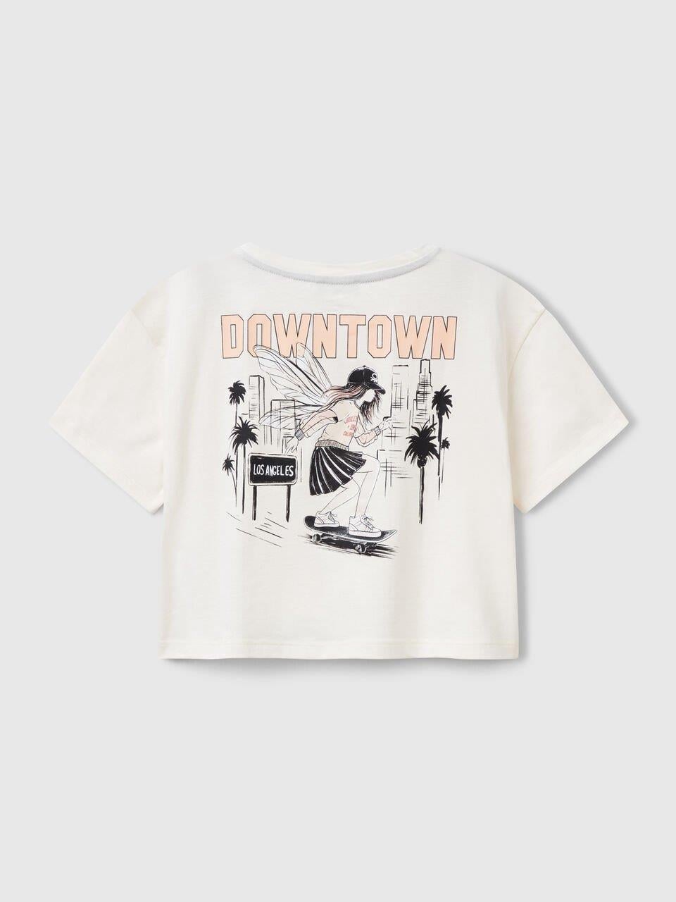 United Colors of Benetton 10N8 Kız Çoçuk Tşhirt 6/14 yaş