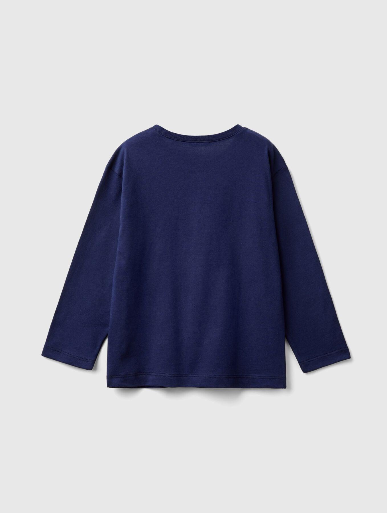 United Colors Of Benetton Erkek Bebek Uzun Kol Tshirt 10F2 1/6 Yaş