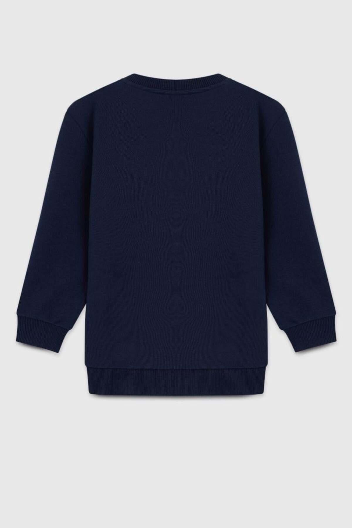 United Colors of Benetton Erkek Çocuk Sweatshirt 23342 4/14 Yaş