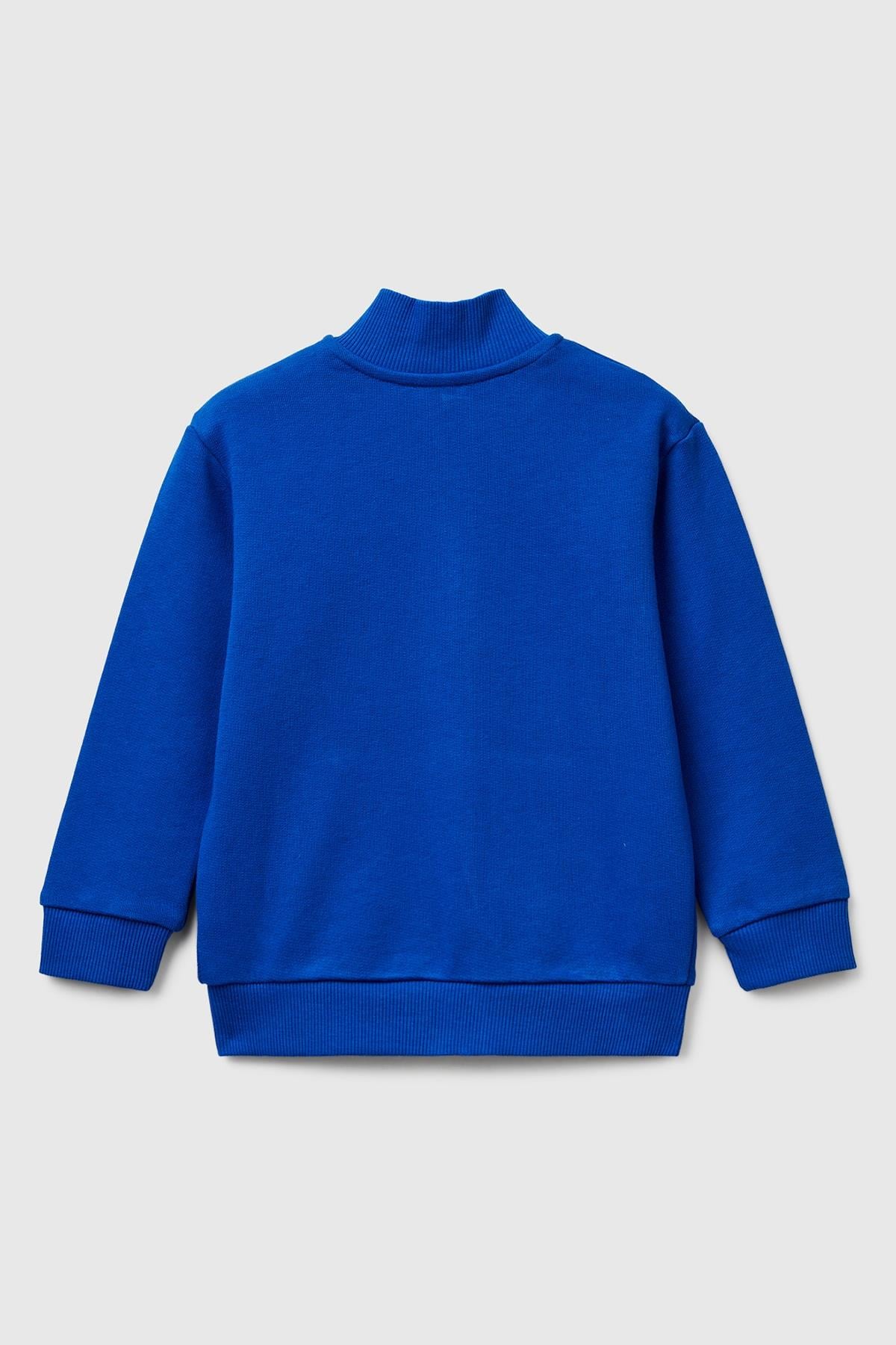 United Colors of Benetton Erkek Çocuk Sweatshirt 503X 1/6 Yaş