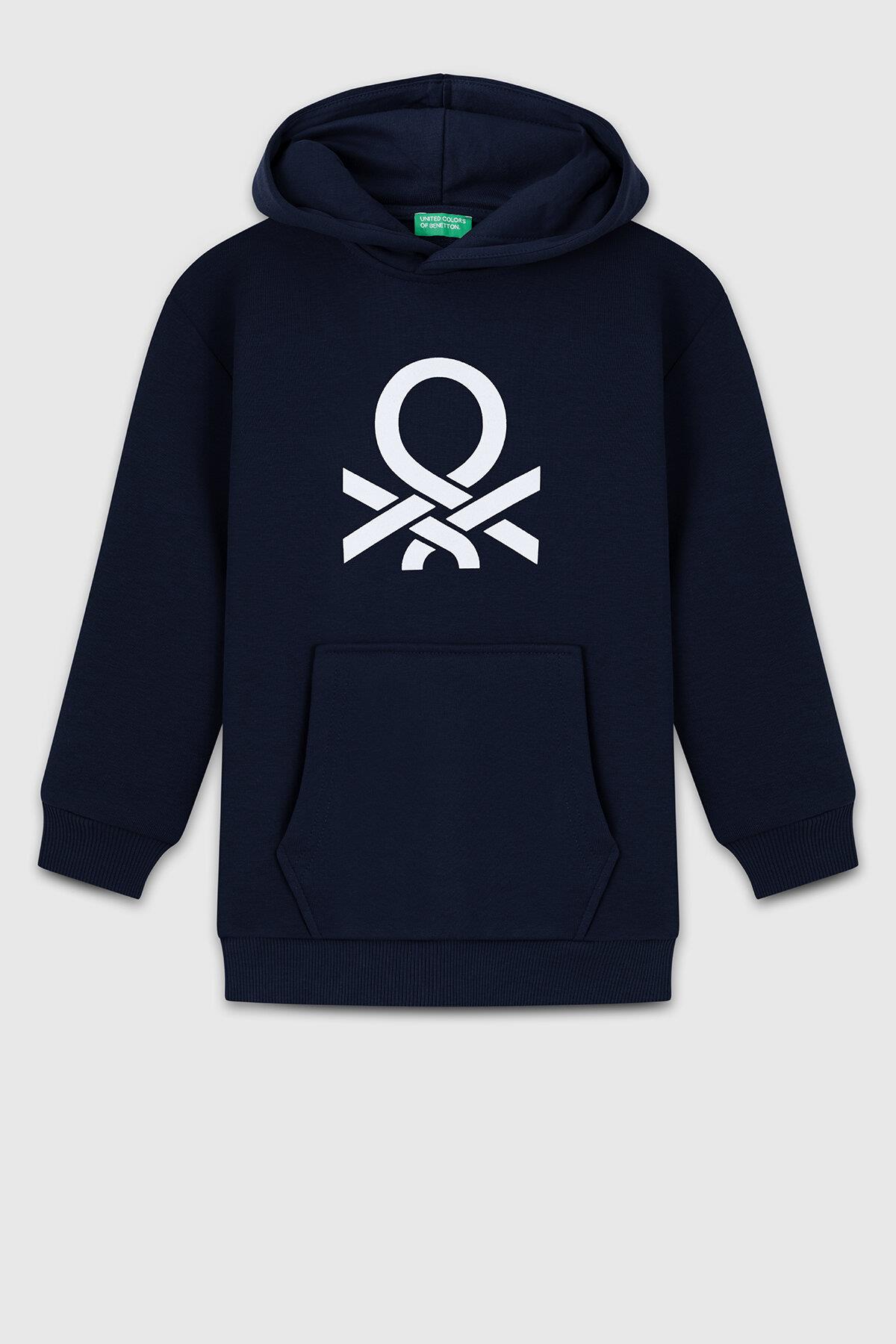 United Colors of Benetton Erkek Çocuk Sweatshirt 23341 4/14 Yaş