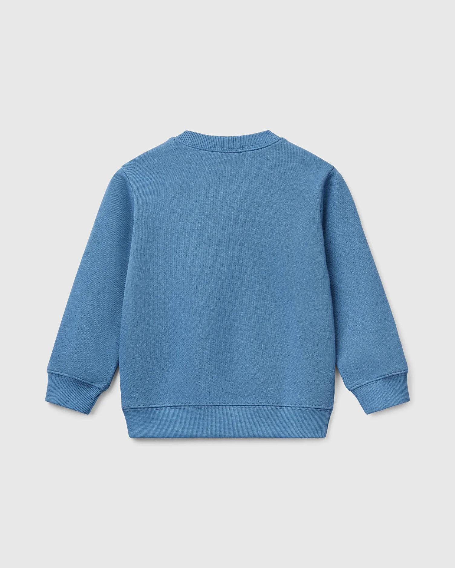 United Colors Of Benetton Erkek Çoçuk Sweatshirt 1/6 Yaş 10HW