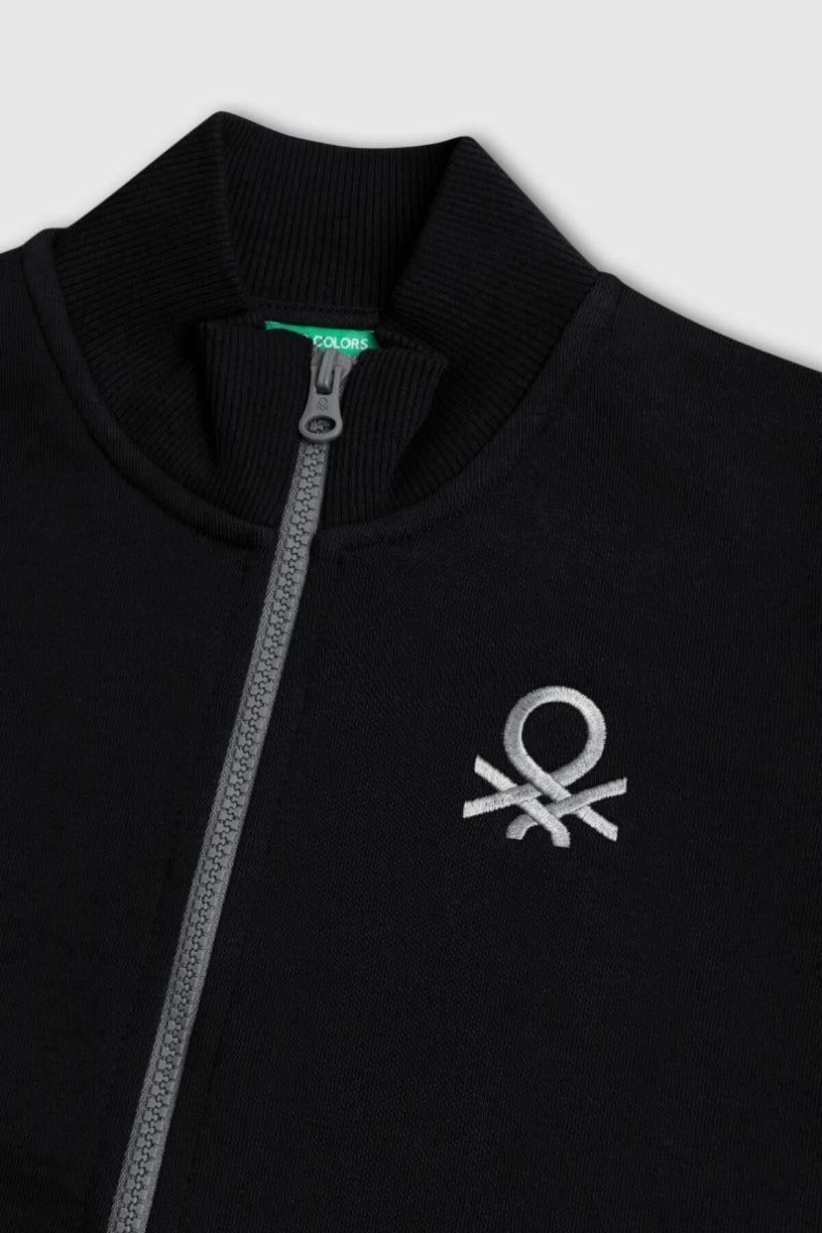 United Colors of Benetton Erkek Çocuk Sweatshirt 26071 4/14 Yaş