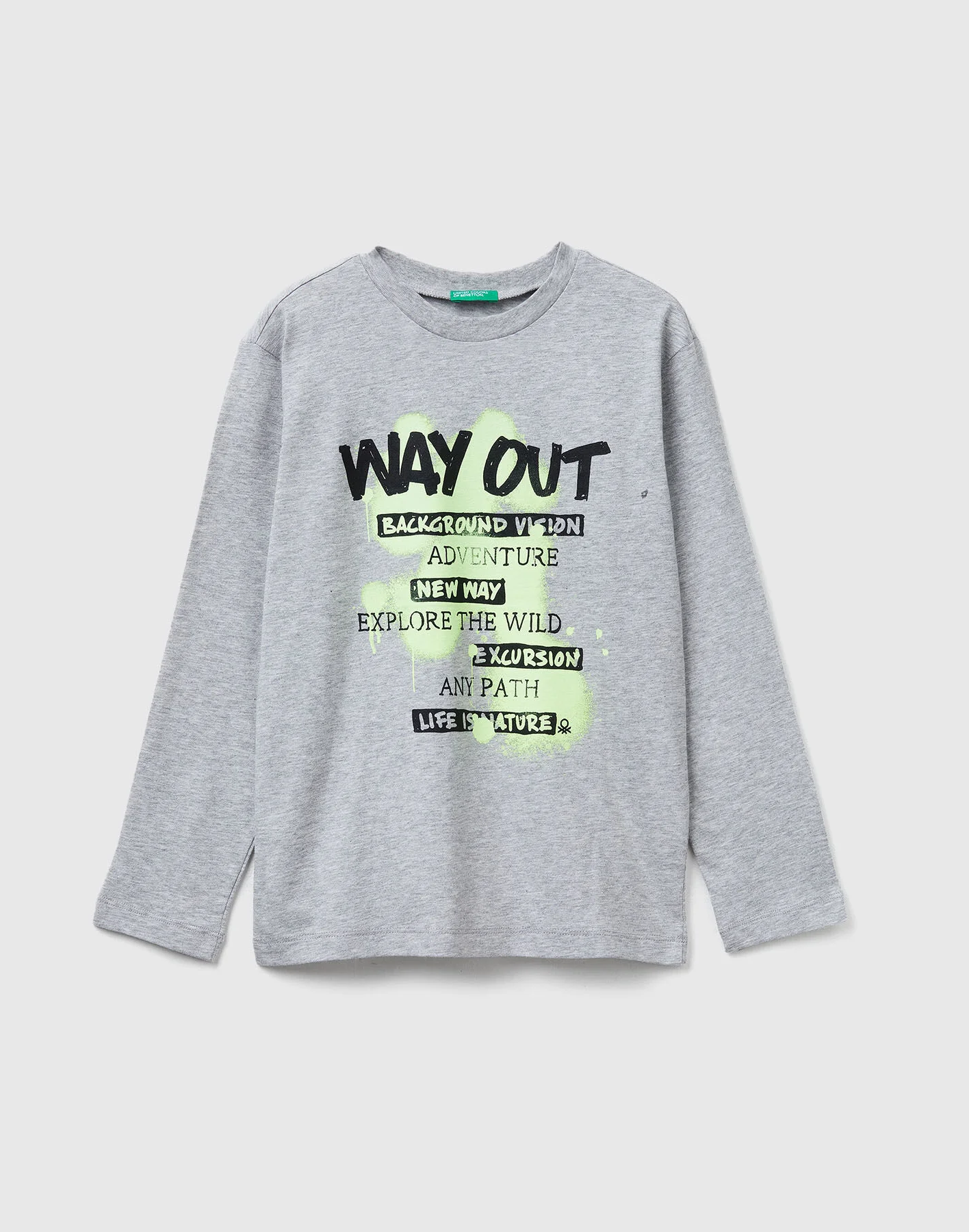 United Colors of Benetton Erkek Çocuk Tshirt 6/14 Yaş 10QO
