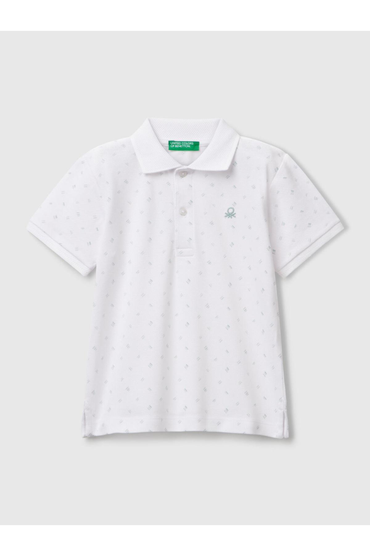 United Colors of Benetton Erkek Çocuk Polo Yaka Tshirt 1/6 Yaş 300X